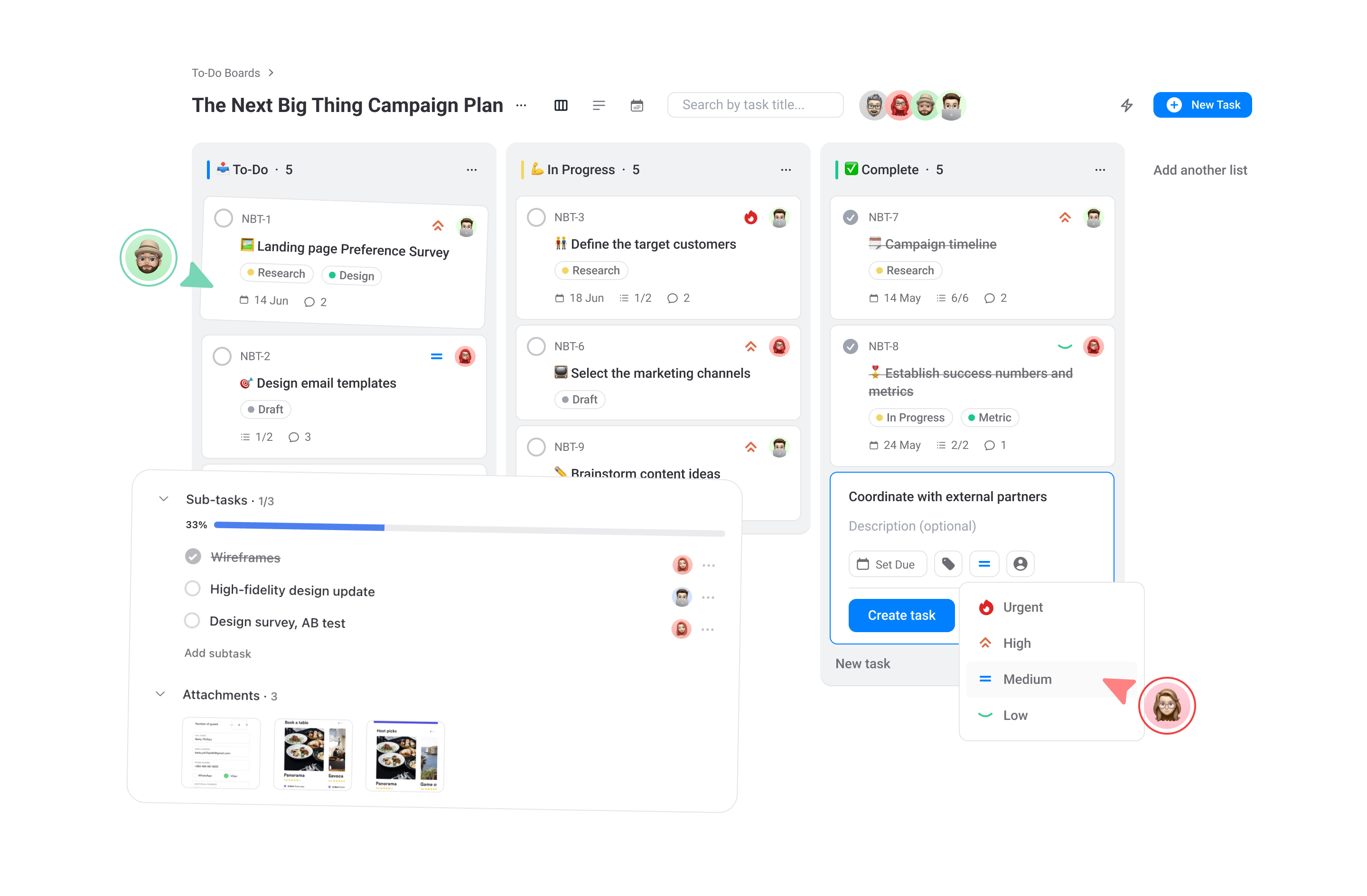 Evrybo To-dos Kanban